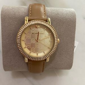 Michael Kors watch Corey watch New leather
